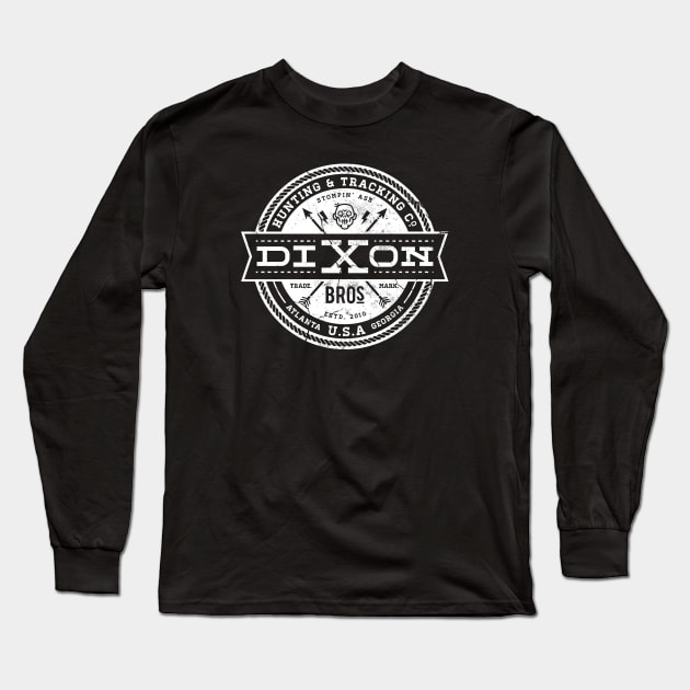 Dixon Bros - White Long Sleeve T-Shirt by Nemons